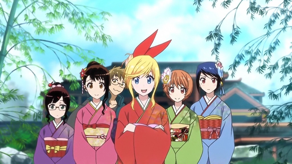 Nisekoi Furisode Kimono Japanese clothes