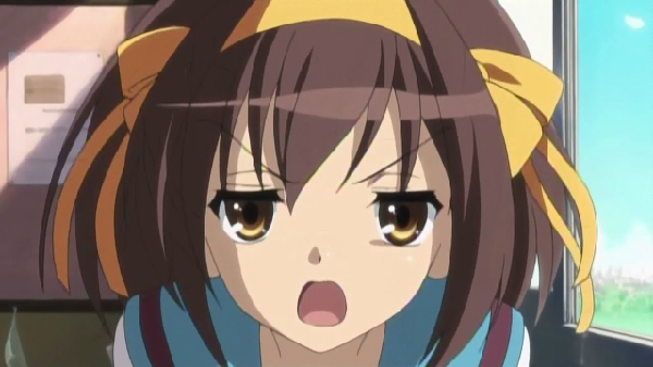 Top 10 Craziest Anime Girls Suzumiya Haruhi no Yuuutsu Haruhi Suzumiya