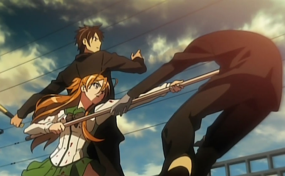 Highschool of the Dead: Takashi Komuro, Rei Miyamoto