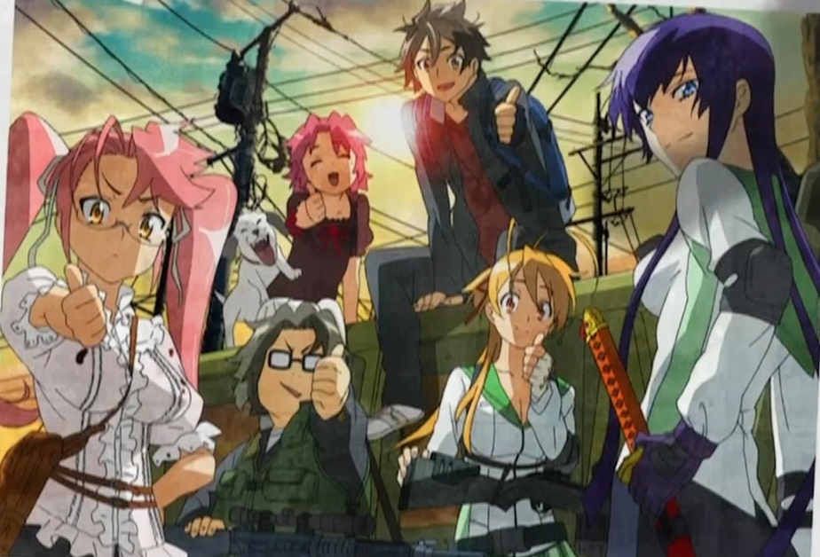 Highschool of the Dead Anime in Production