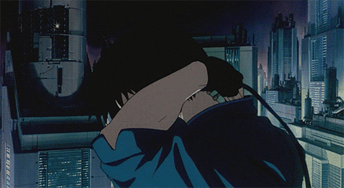 Ghost in the Shell gif must watch anime classics popular anime classic anime