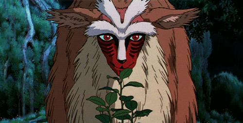 Mononoke Hime, The Forest Spirit