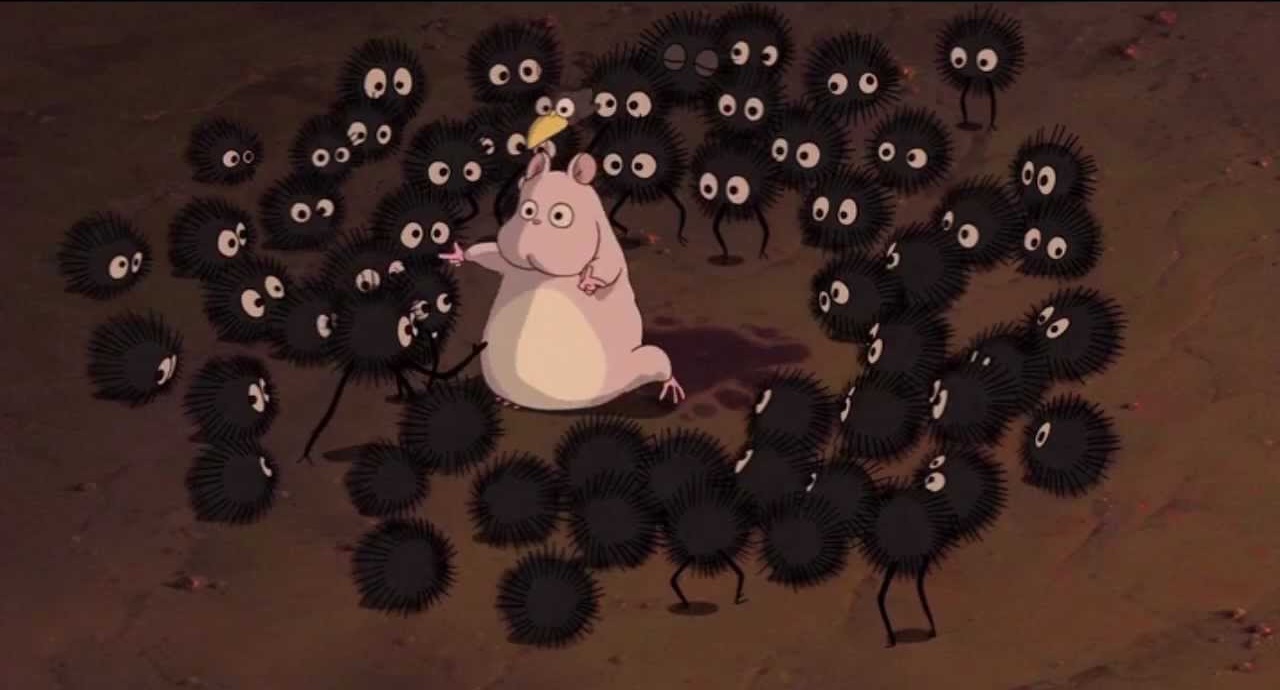 Spirited Away soot sprites