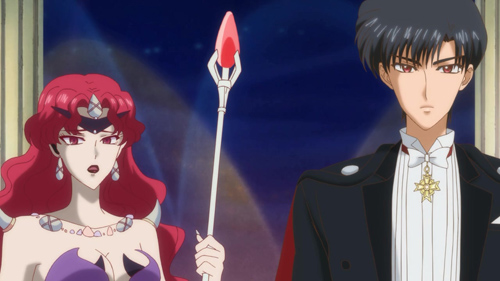 Sailor Moon Crystal Queen Beryl and Mamoru Chiba