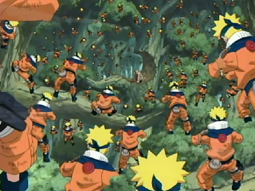 naruto kage bunshin