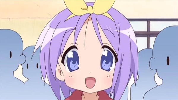 Kawaii Moe Anime Girls Lucky☆Star Tsukasa Hiiragi