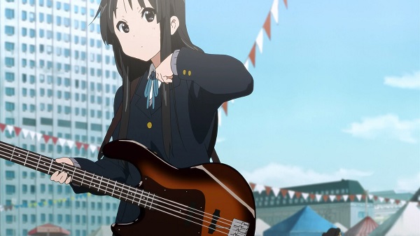 Kawaii Moe Anime Girls K-On!! Mio 