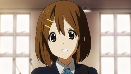 Yui Hirasawa - K-On! Top 20 Anime Girls with Brown Hair