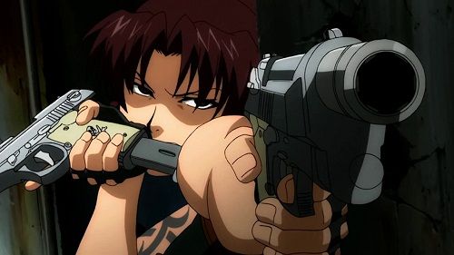 Revy from Black Lagoon is one of the 20 Extremely Hot Anime Girls Who Will Blow Your Mind