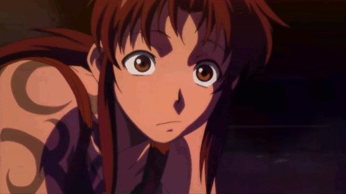 revy black lagoon Top 20 Anime Girls with Brown Hair