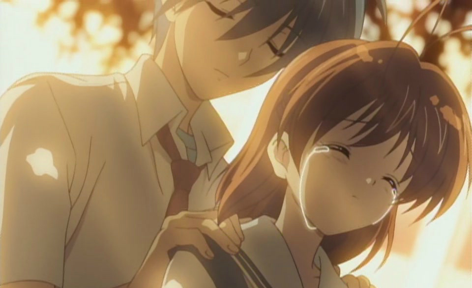 Clannad Nagisa Tomoya Crying