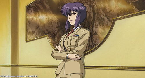 motoko kusanagi ghost in the shell