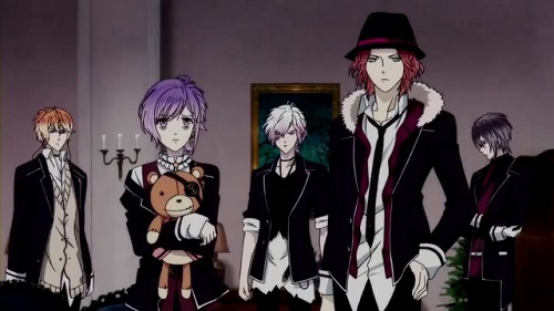 Diabolik Lovers bishounen anime