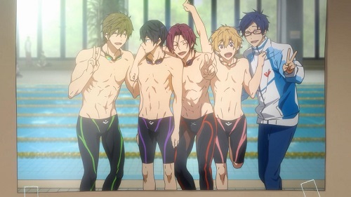 Free! bishounen anime