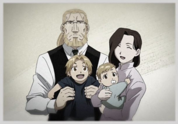 Fullmetal Alchemist Elric anime family