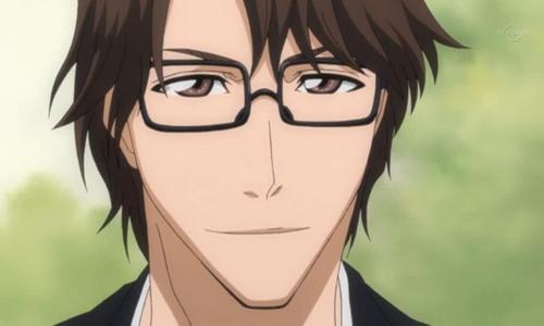 Pin by Febri Chan on beautiful  Anime guys with glasses Anime guys Anime  hairstyles male