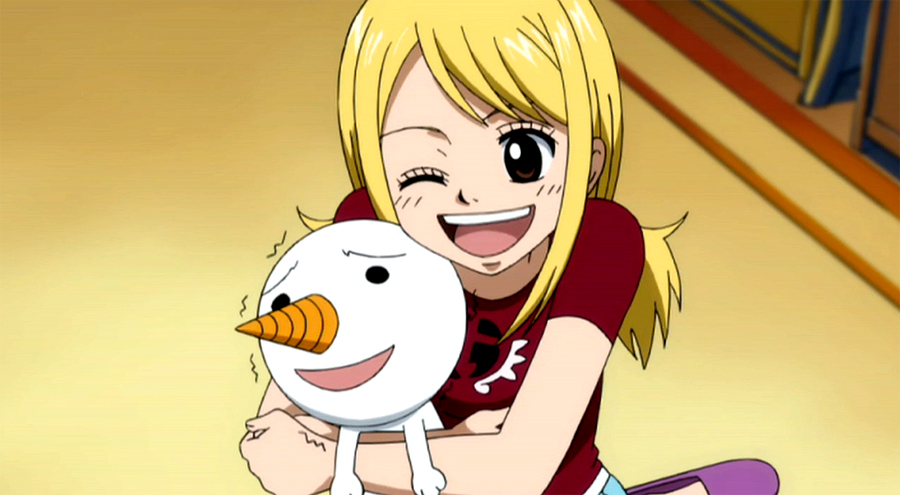 Fairy Tail Lucy Heartfilia & Plue