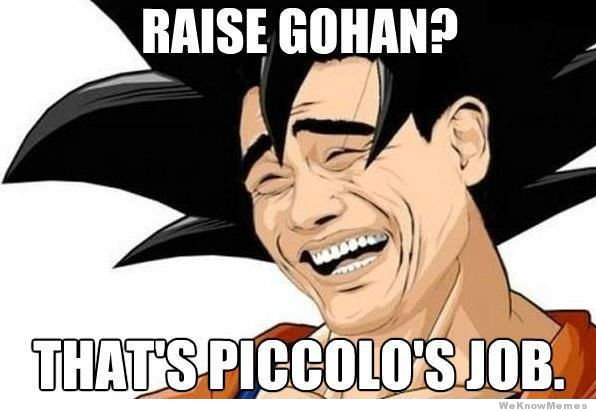 Dragon Ball Z Goku meme