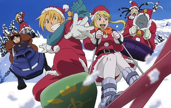 christmas art Fullmetal Alchemist