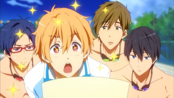 Top 20 Slice of Life Anime Free! Rei Ryuugazaki Haruka Nanase Makoto Tachibana Nagisa Hazuki