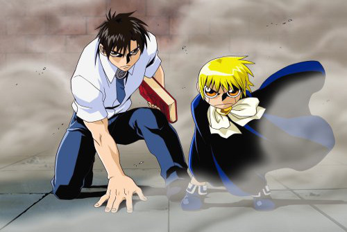 [Zatch Bell!! (Konjiki no Gash Bell!!)], Zatch Bell and Kiyomaru, Pair Shot