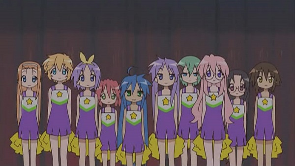 Top 20 Slice of Life Anime Lucky Star main cast