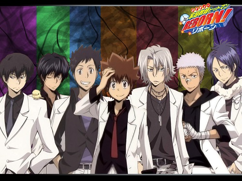 Katekyo Hitman Reborn hot anime guys