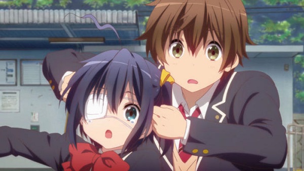 Top 20 Slice of Life Anime Chuunibyou demo Koi ga Shitai! Yuuta Togashi Rikka Takanashi