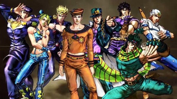 the jojo family JoJo no Kimyou na Bouken anime family