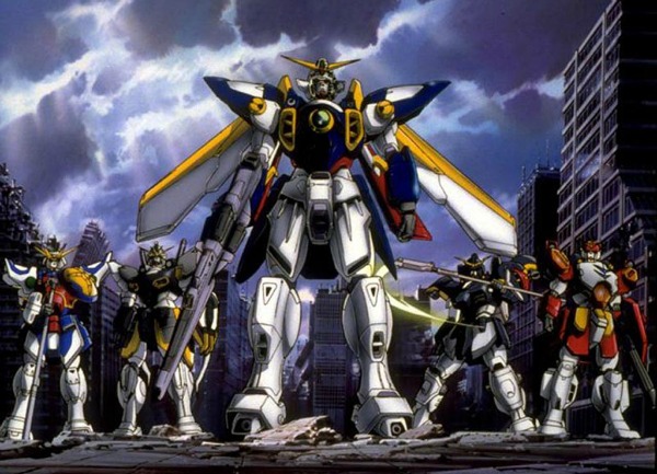 War Anime Mobile Suit Gundam Wing