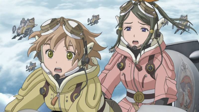 Last Exile: Ginyoku no Fam, Fam Fan Fan, Giselle Collette, Sky Pirates,