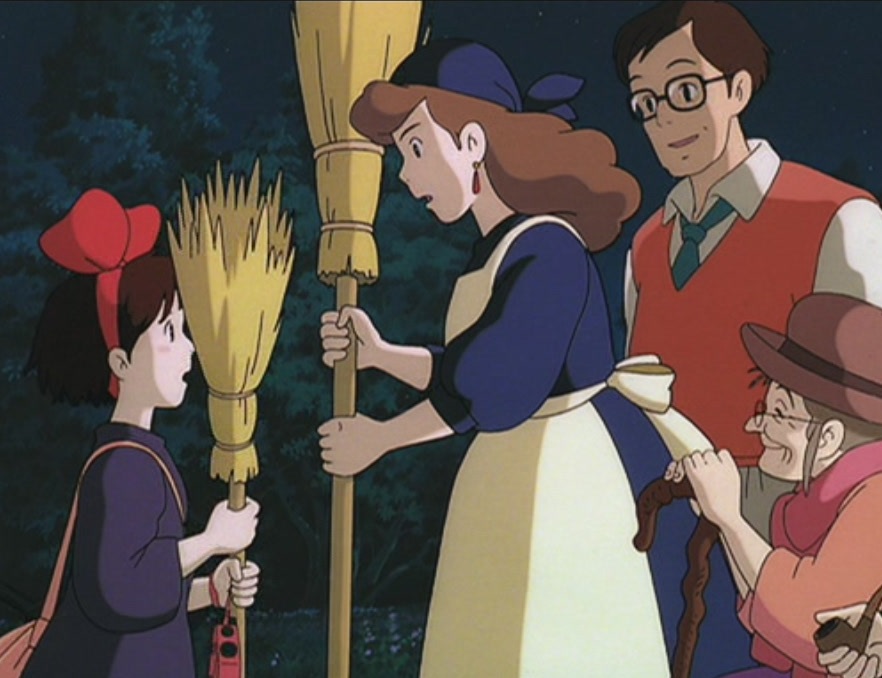 Kiki's Delivery Service: Kiki, Mother, Father