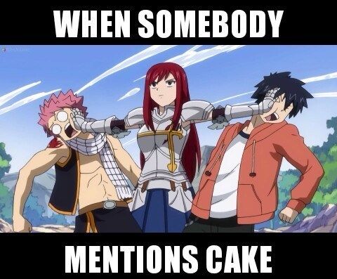 Fairy Tail Natsu Dragneel, Erza Scarlet & Gray Fullbuster Fairy Tail memes