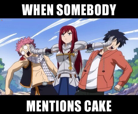 Fairy Tail Natsu Dragneel, Erza Scarlet & Gray Fullbuster Fairy Tail memes