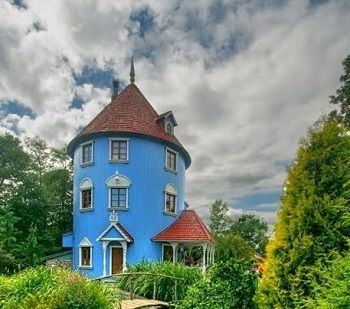 Moomin World is the inspiration for the anime house in Tanoshii Muumin Ikka