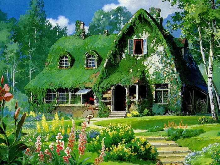 Top 15 Perfect Anime Houses: Kagome's Home From InuYasha - MyAnimeList.net  | Anime houses, Anime house, Anime places