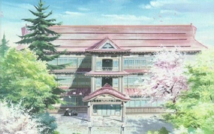 The anime house from Love Hina
