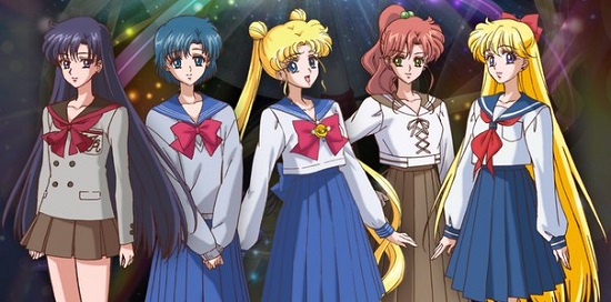 sailor moon crystal school uniform