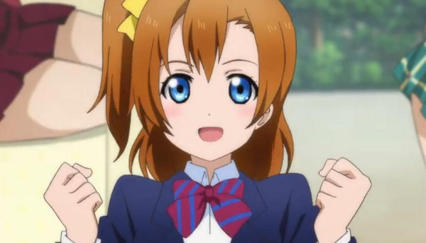 Honoka Kousaka Love Live! School Idol Project anime lips