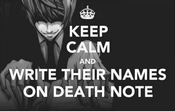 Death Note Meme 8