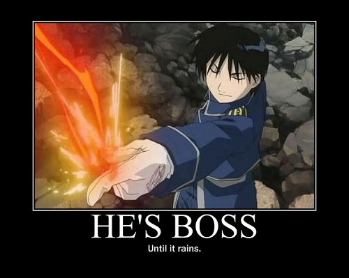 Fullmetal Alchemist meme, Roy Mustang