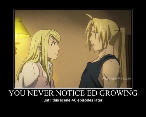 Fullmetal Alchemist meme, Winry Rockbell, Edward Elric