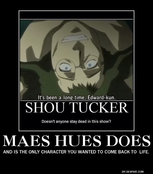 Fullmetal Alchemist meme.