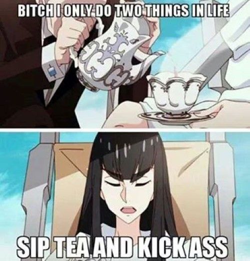 Kill la Kill memes Satsuki Kiryuuin
