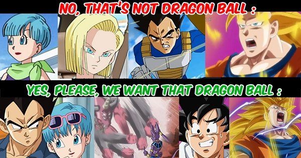Dragon Ball Super memes, Vegeta, Goku, Bulma