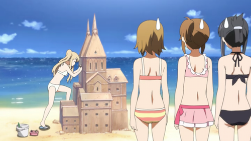 K-On!: Light Music Club Members must-watch anime beach episodes