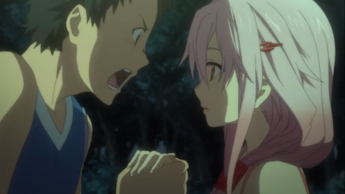 Guilty Crown: Inori, Souta must-watch anime beach episodes