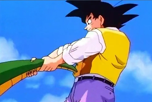 Anime Filler Episodes can be great! Here's Goku from Dragon Ball Z!