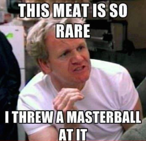 pokemon jokes, gordon ramsey, masterball