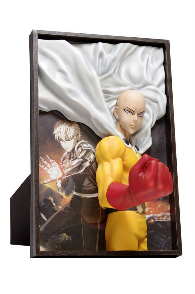 One Punch Man - Genos - Saitama - 2.5 Jigen Picture Figure